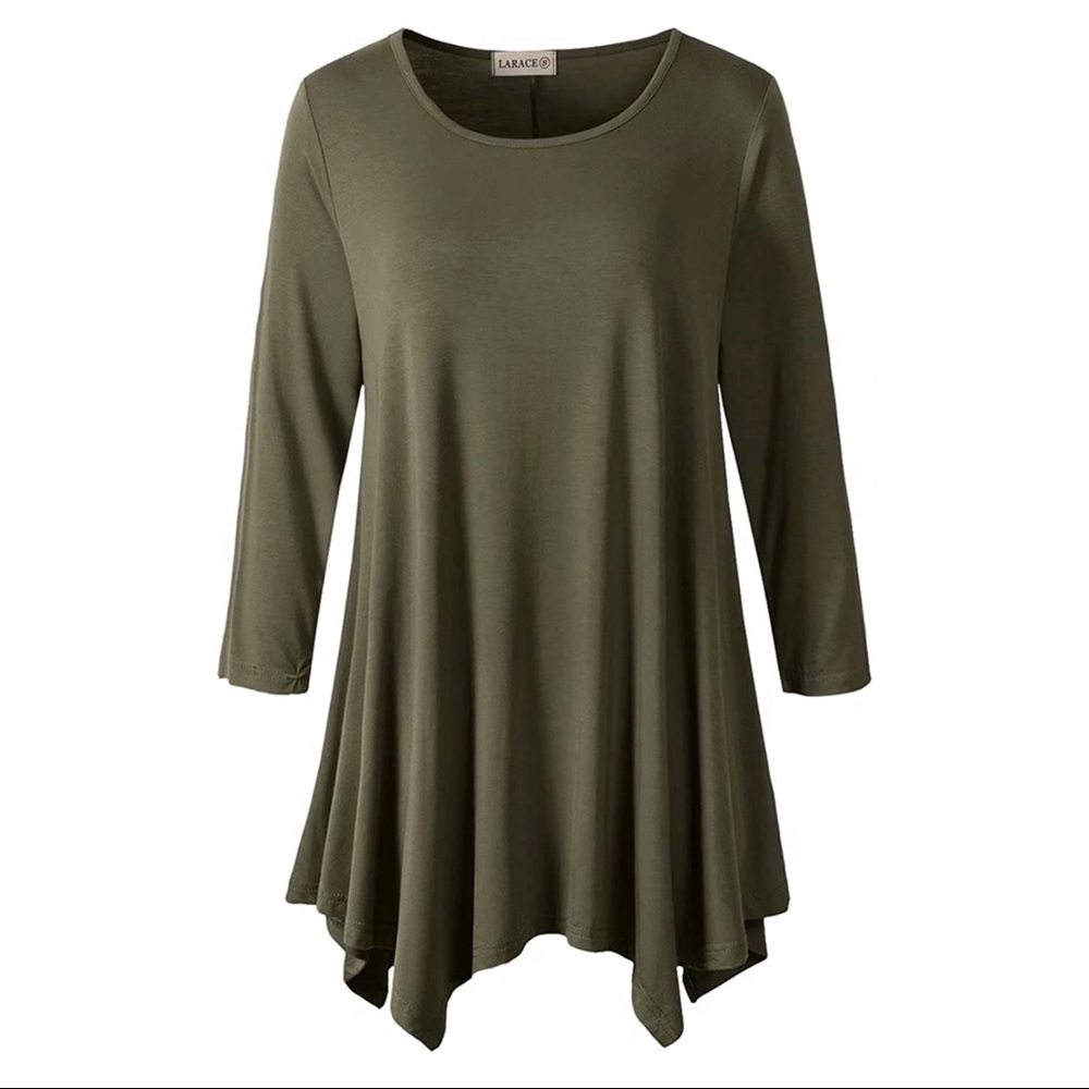 Larace 3/4 Sleeve Swing Top